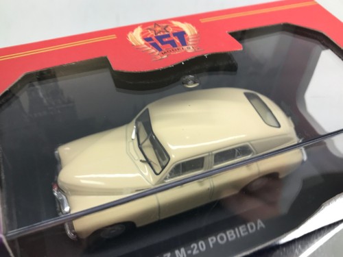IST MODELS IST002 GAZ M20 POBIEDA 1950 USSR -BEIGE 1:43- GOOD IN BOX - Imagen 6 de 7