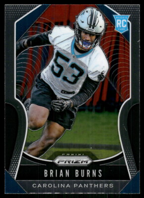 2019 Panini Prizm #318 Brian Burns RC
