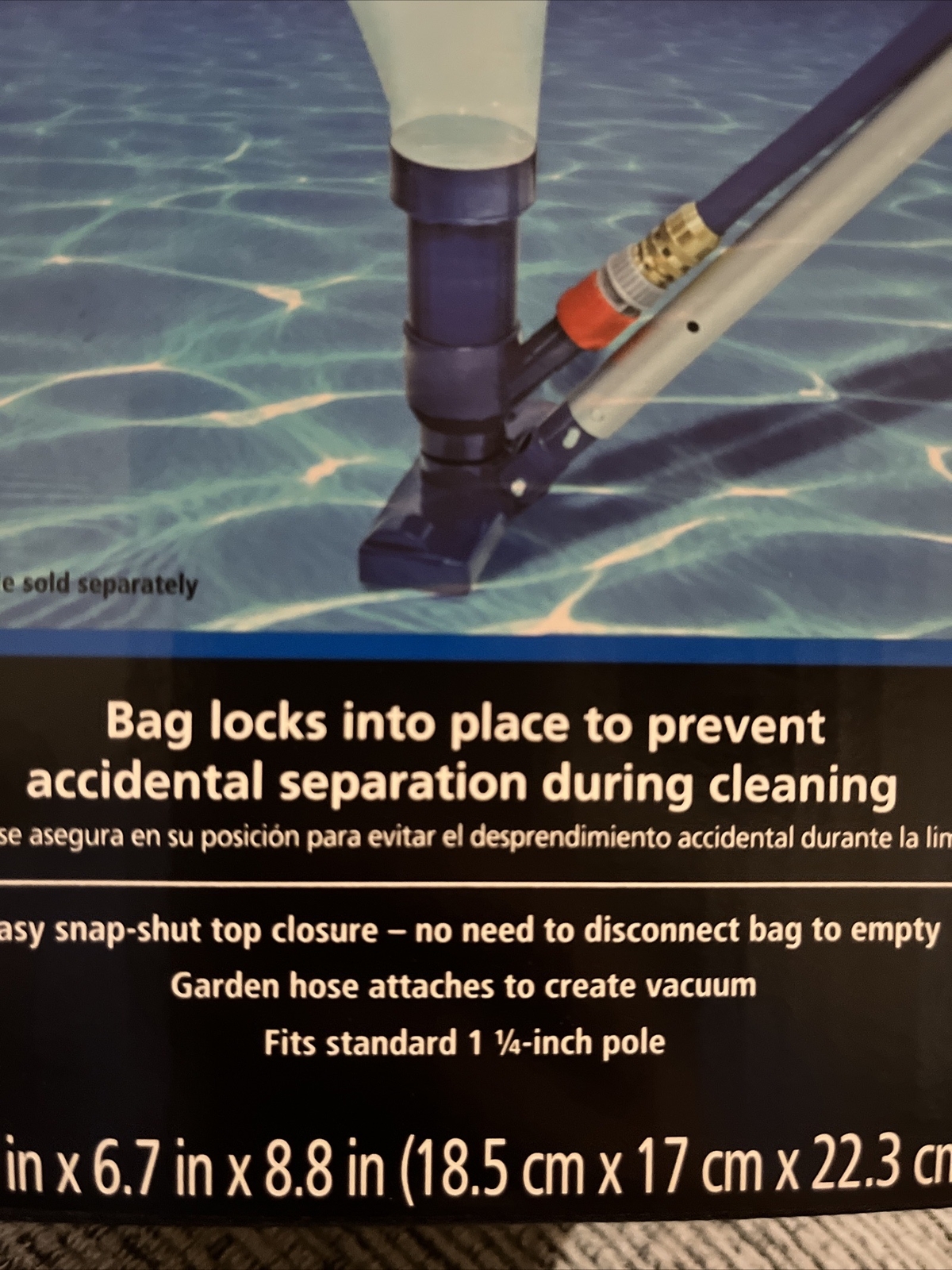 Mainstays Pool & Spa Vacuum Head for Small Above Ground Swimming Pool