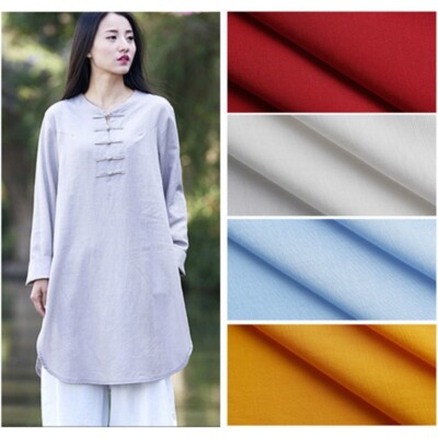 chinese dress ladies Linen+Cotton Blend Woven