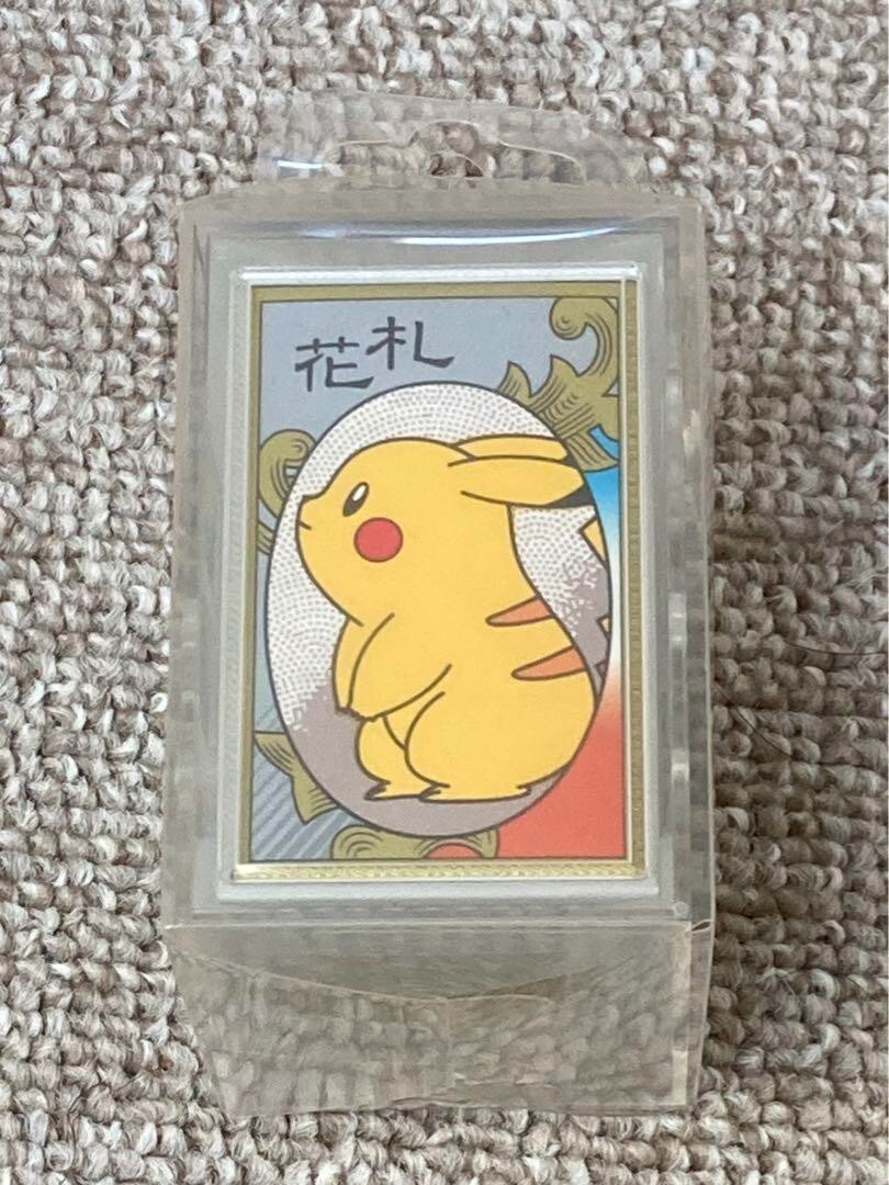 【未開封】ポケモン花札 任天堂 Pokemon hanafuda cards ポケモン花札 1月松 4枚セット pokemon hanafuda - メルカリ