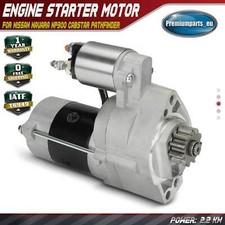 1x Starter Motor for Nissan Navara NP300 NT400 Cabstar Pathfinder 2.5 M002TS0671