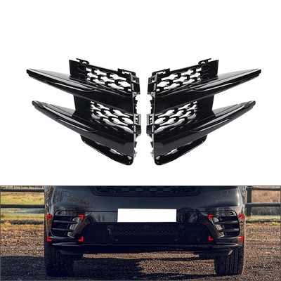 Front Bumper Fog Light Grille Cover For Land Rover Range Rover Velar 17 ...