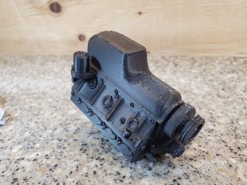 3d Print Supercharged V8 1/10 Scale Engine Motor For RC Car / Truck - Picture 6 of 9