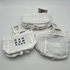 Linkable Storage Bags Canvas Set of 9 W/ Customizable Labels 4.5 x 4.5x 2