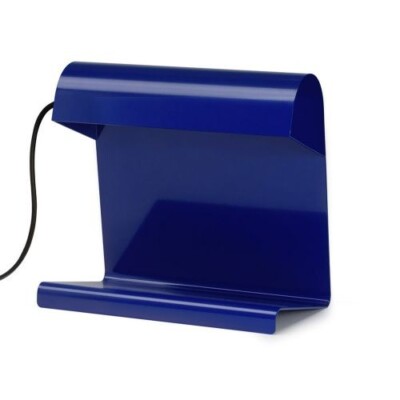 Vitra Lamp de Bureau Desk Table Light Designed by Jean Prouve Bleu Marcoule