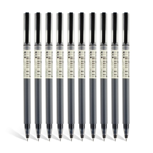 10 Pcs 0.5mm Extra Gel Ink Pen Rollerball Ballpoint Pen School Office Stationery - Bild 9 von 9