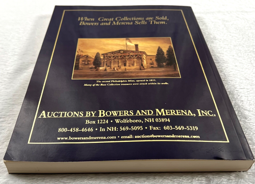 The Harry W. Bass, Jr. Collection, Part II, 1999 Bowers & Merena Auction Catalog - Picture 9 of 9