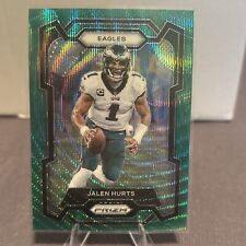 JALEN HURTS 2023 PANINI PRIZM FOOTBALL #244 GREEN WAVE EAGLES Color Match 🦅🏈🔥