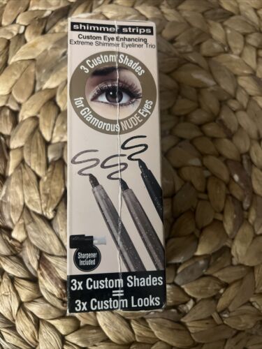 Physicians Formula Shimmer Strips Custom Eye Enhancing Trio Nude Eyes #6411 - Picture 2 of 3