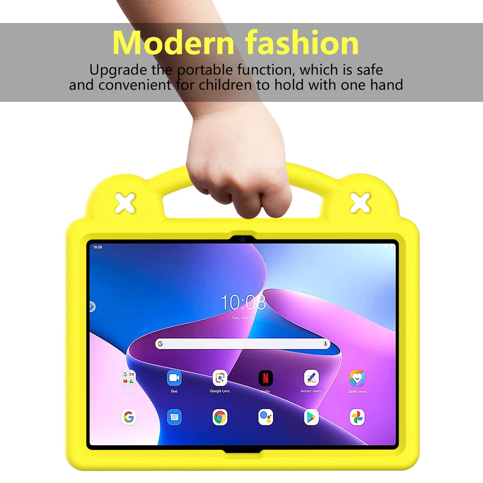 For Lenovo Tab M10 HD (2nd/3rd Gen) 10.1" Shockproof EVA Kids Hand Case Cover - Image 4 of 4