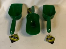 Lot of 3 SE GP3-SS21 2 Cup Hand Trowel Dog Food Seeds Prospecting Scoops New!