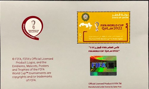 FIFA FOOTBALL WORLD CUP Qatar2022 -9 MOST UPDATED STAMP SHEETS GREAT LOT ALL MNH - Picture 3 of 9