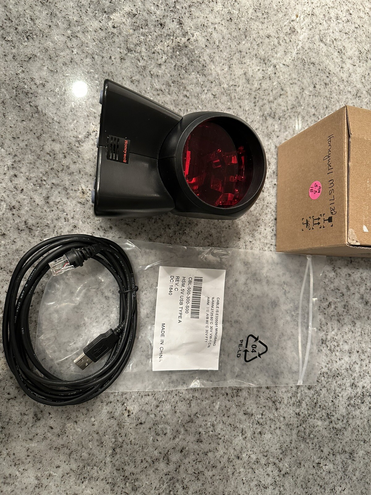 Ms7120 Open Box See | Honeywell Orbit Ms7120 Portable Barcode Reader Scanner