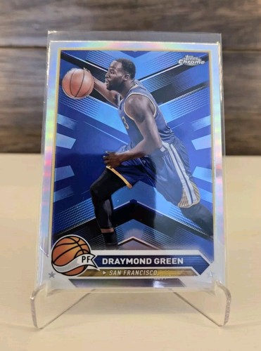 2023-24 Topps Chrome #85 Draymond Green Refractor Warriors