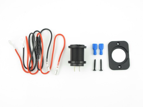 3.1A Dual USB Port Charger Socket Outlet Waterproof 12V LED for Car Motorcycle - 第 8/8 張圖片