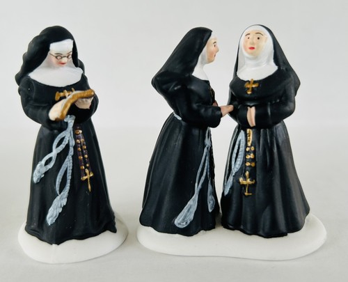 Abt. 56 Weihnachtsdorf Alpen Serie Nonnen Volk Schwestern im Kloster #56213