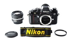 Exc 5 Nikon F3 Eye Level SLR 35mm Film Camera Ai 50mm f/1.4 Lens From JAPAN