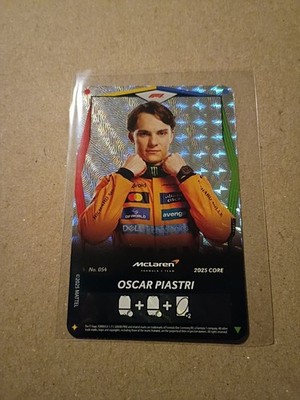 uno elite rare cards 2025 Uno Elite F1 Wild Card Foil #054 OSCAR PIASTRI McLaren Racing Nitro SP  Rare