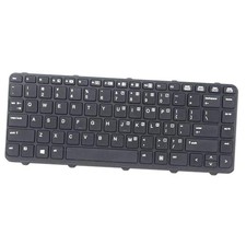 Replacement Laptop Keyboard for HP 430 G1 Keyboard w/ Black