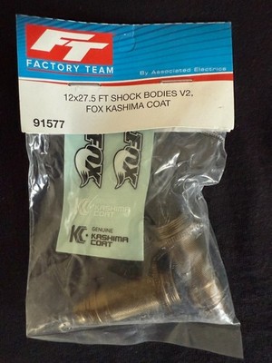 Associated FT 12X27.5 V2 Shock Bodies Fox Kashima Coat 91577