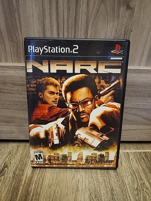Narc (Sony PlayStation 2, 2005) PS2 Tested Working No Manual