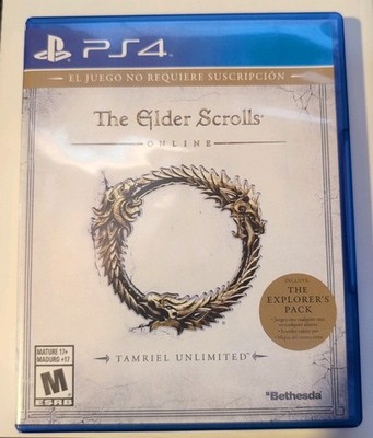 The Elder Scrolls Online: Tamriel Unlimited (Sony PlayStation 4, 2015)