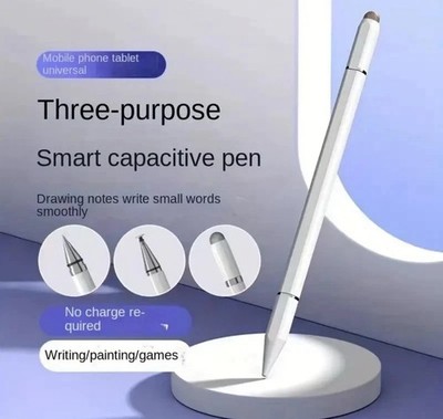 3 in 1 Touchpen Eingabe Stift Stylus Pen für iPad iPhone Android Tablet Handy