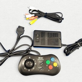 SNK Neo Geo CD-T01 Home Console Composite RCA Power Adapter AV Cable Controller