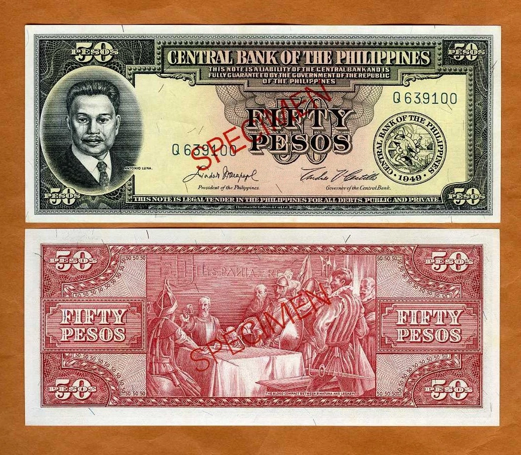 Philippine Paper Money Specimens for sale | eBay