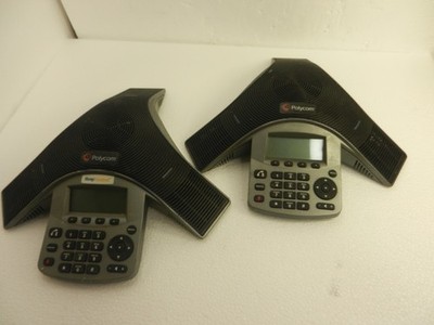 2X LOT - POLYCOM SOUNDSTATION IP 5000 Conference Phones