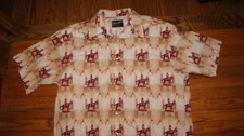 VTG Wrangler Western Shirt Mens 2XL Pearl Snap Short Sleeve Cowboy Horse Rodeo