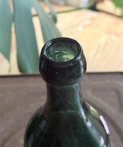 Antique ROBINSON, WILSON & LEGALEE Blob Top Soda Bottle Boston IRON PONTIL - Picture 9 of 15