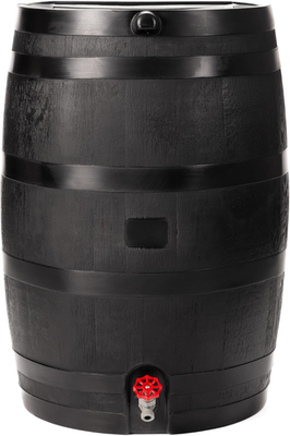#ad #ad 50 Gallon ECO Rain Barrel Made with 100% Recycled Plastic Flat Back Rain Water $105.11