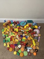 Huge Lot of Pretend Play Kitchen Food Kids Accesories Assortment Condiments 100 