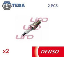 W20EPR-U11 ENGINE SPARK PLUG SET PLUGS DENSO 2PCS NEW OE REPLACEMENT