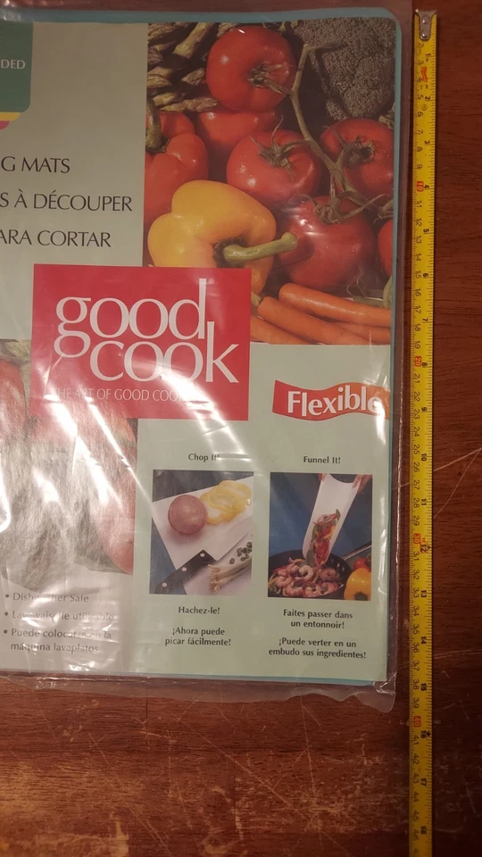 Goodcook Color Coded Chopping Mats (4) 15X12 - Image 4 of 4