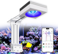 2026 New Launch 120W Wifi APP Programmable LED Reef Aquarium Light, for 36" 48