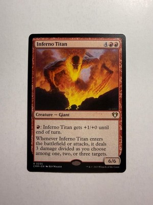 Inferno Titan 235 MTG Commander Masters
