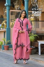 SALWAR KAMEEZ PAKISTANI INDIAN WEDDING PARTY WEAR DRESS BOLLYWOOD SUIT SHARARA