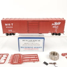 Branchline Trains HO Scale Missouri Kansas Texas MKT 50' AAR Boxcar Kit 1008 (C)