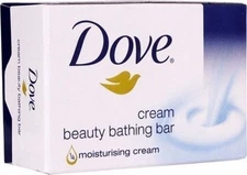 Cream Beauty Bathing Bar Soap - 24 Pieces Soft, Luxurious, and Moisturizing