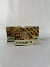 x3 Dr. Squatch  Harry Potter Lather Of The Loyal Hufflepuff Soap Limited Edition