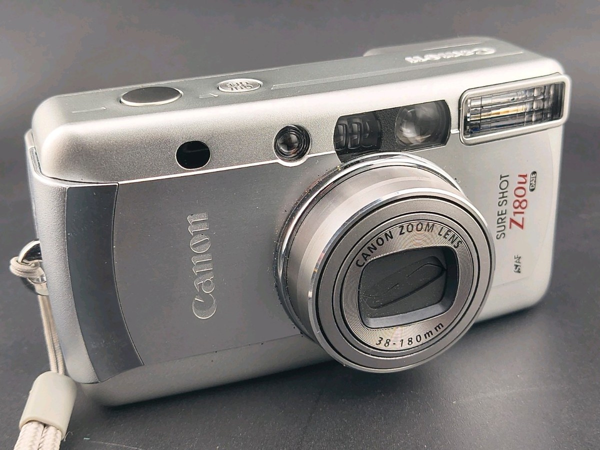 Canon Sure Shot Z180u DATE 35mm Film Camera | 38-180mm Zoom | AiAF Canon Sure Shot Z180u DATE 35mm Film Camera | 38-180mm Zoom | AiAF