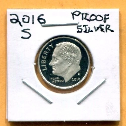 Gem 2016-S Proof Cameo Silver Roosevelt Dime - Free Shipping