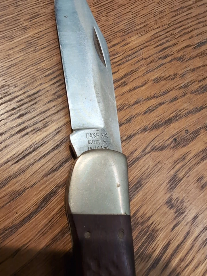 Navaja de bolsillo plegable de acero inoxidable Case XX 6165L SAB Foto 3 de 4