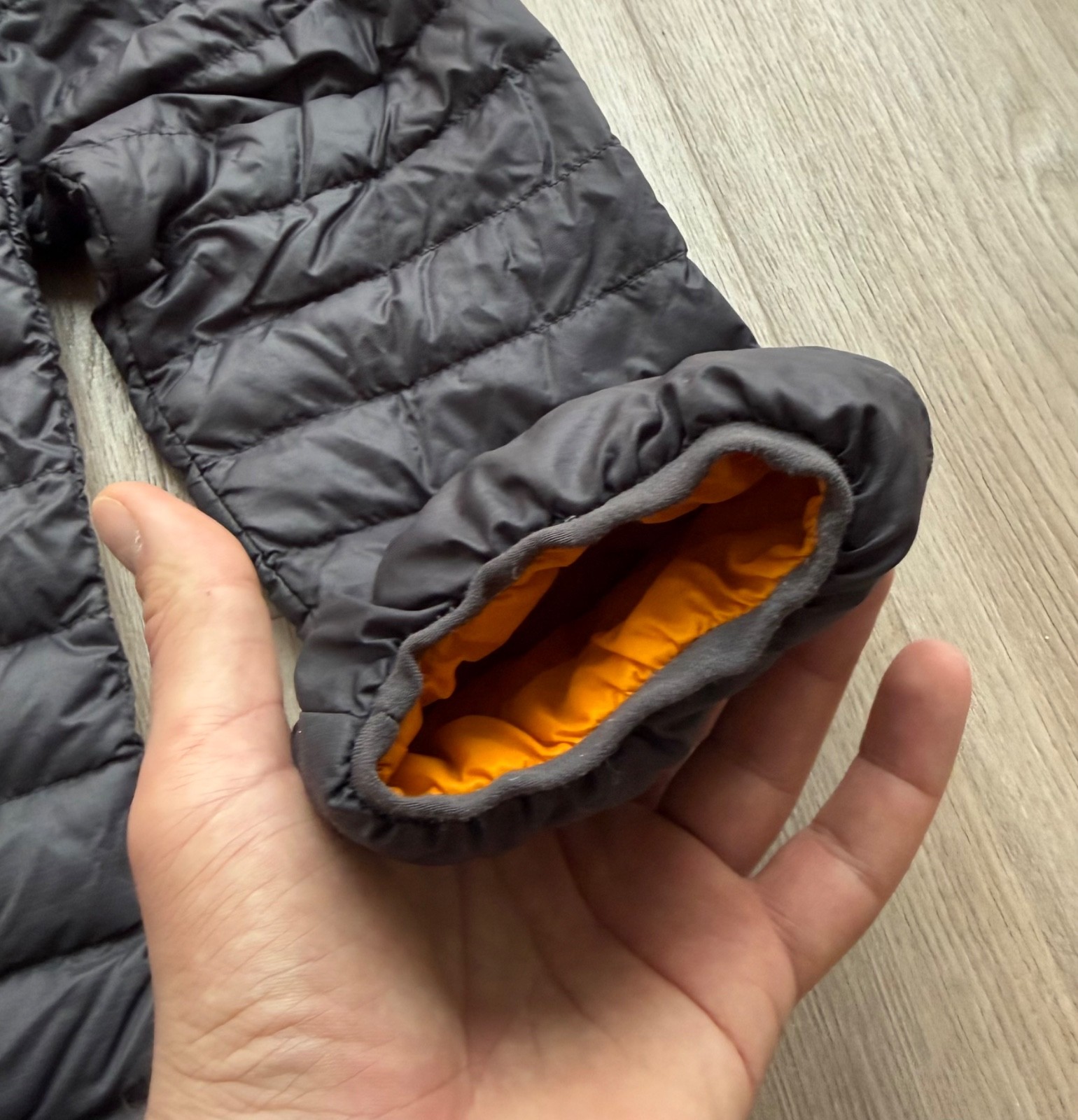 Rab Pertex Microlight Down Dark Gray Jacket Puffe… - image 7