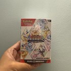 Lot de boosters Pokémon TCG évolutions prismatiques écarlates et violettes scellés, pack de 6