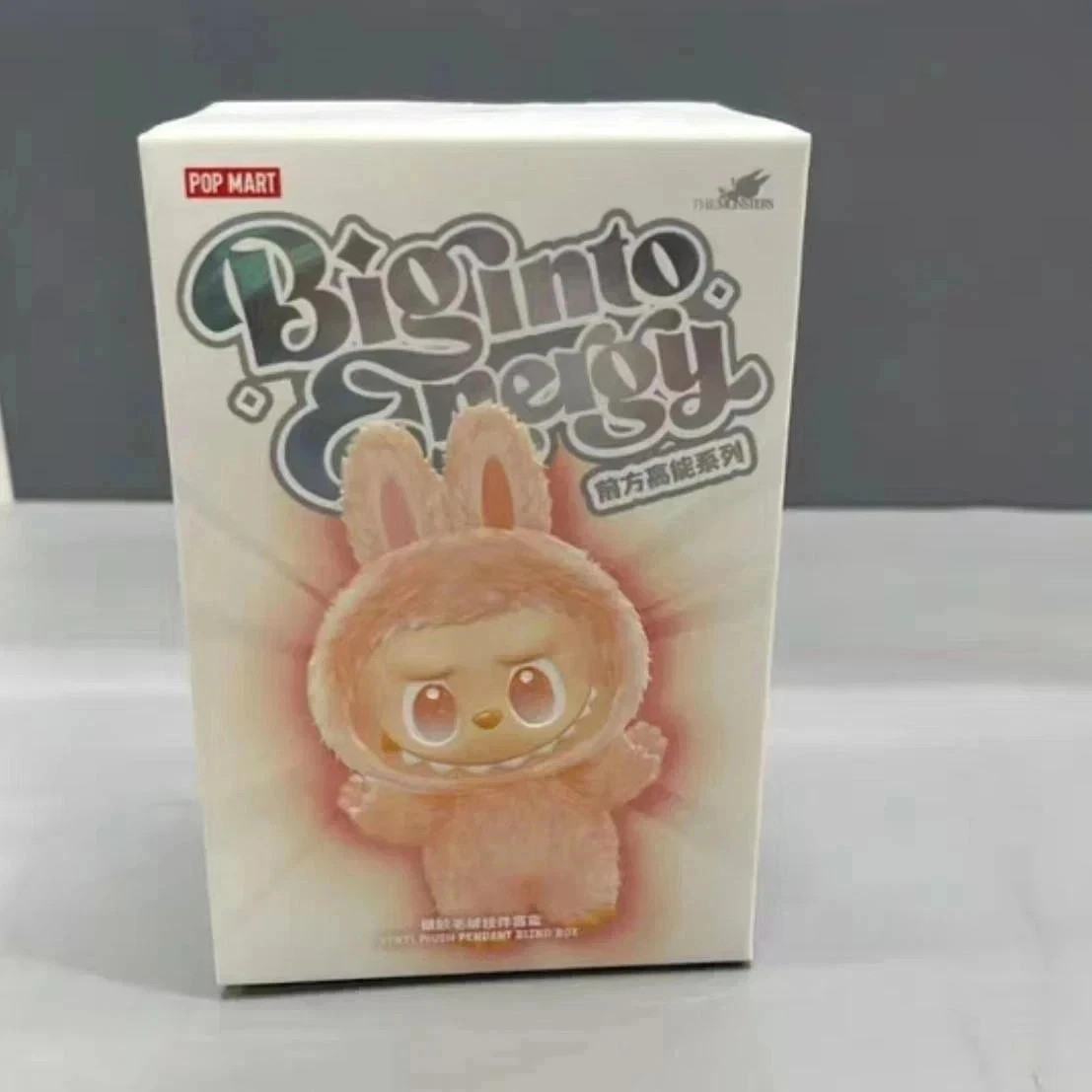 正規品　popmart Big into Energy LABUBU 1BOX THE MONSTERS Big into Energy Series-Vinyl Plush Pendant