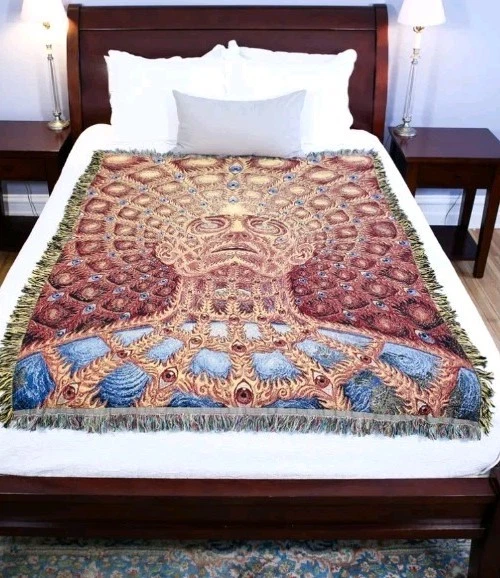 Alex Grey Oversoul TOOL Puscifer Fans Limited Edition Blanket - Image 3 of 4